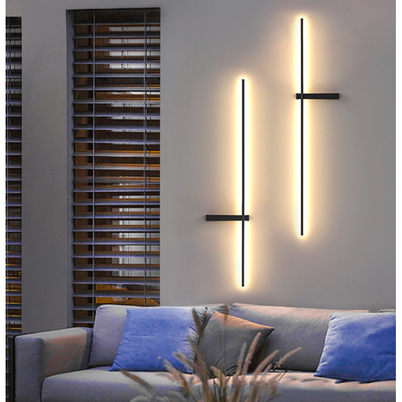 Elegant Outdoor Column LED Wall Light