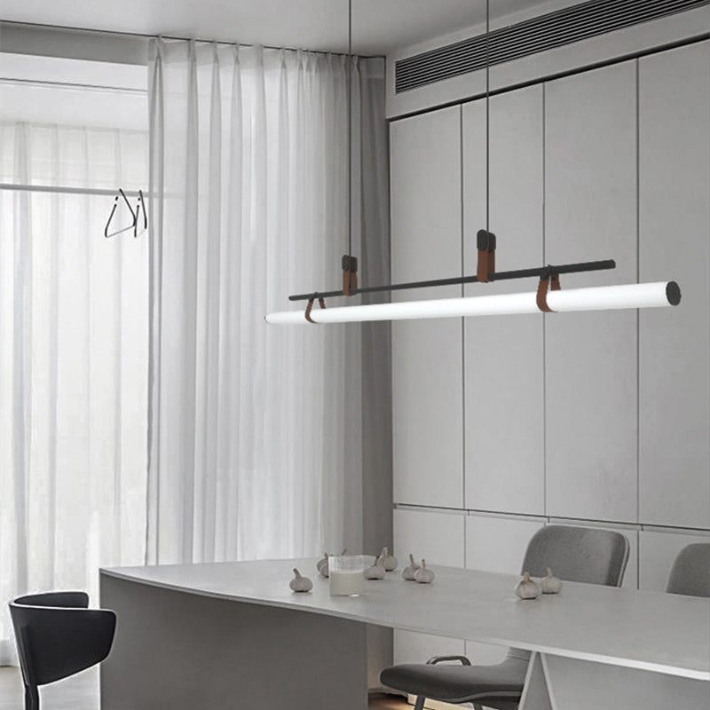 Stylish Dining Room Pendant Light – Modern Black & Gold Design