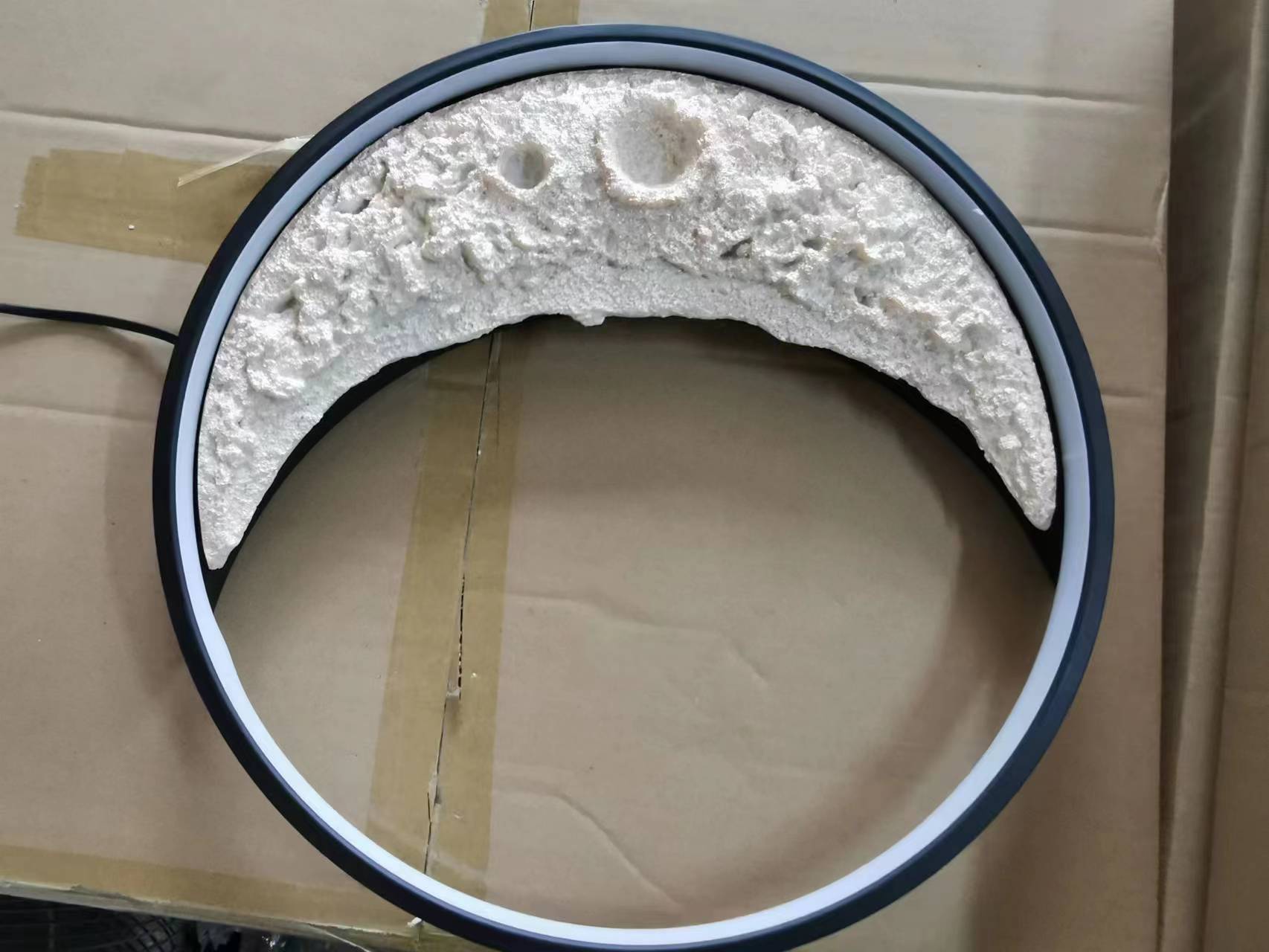 LED Realistic Moon Wall Lamp