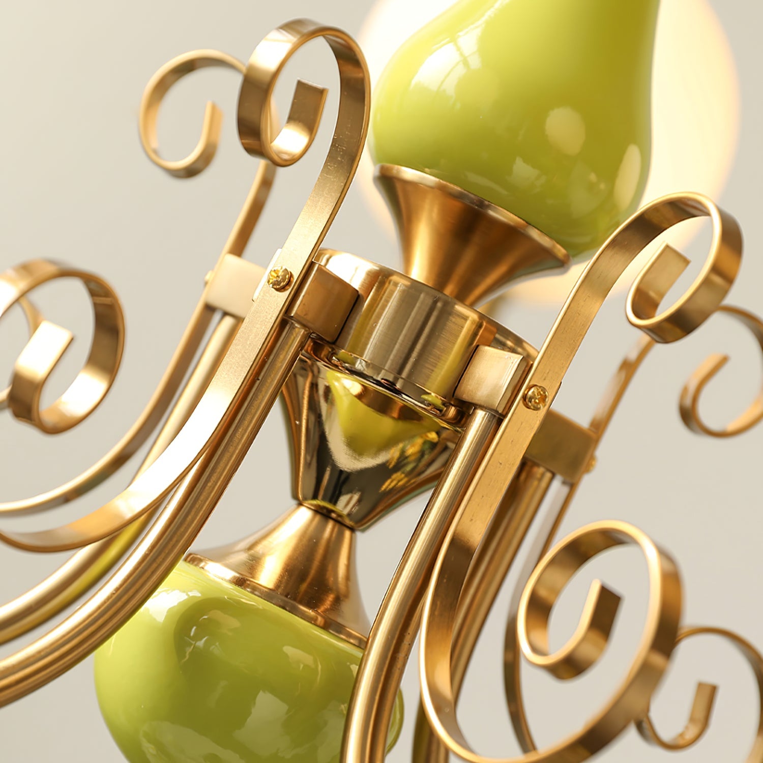 Bubble Milk Glass Chandelier – Stylish Lighting Fixture