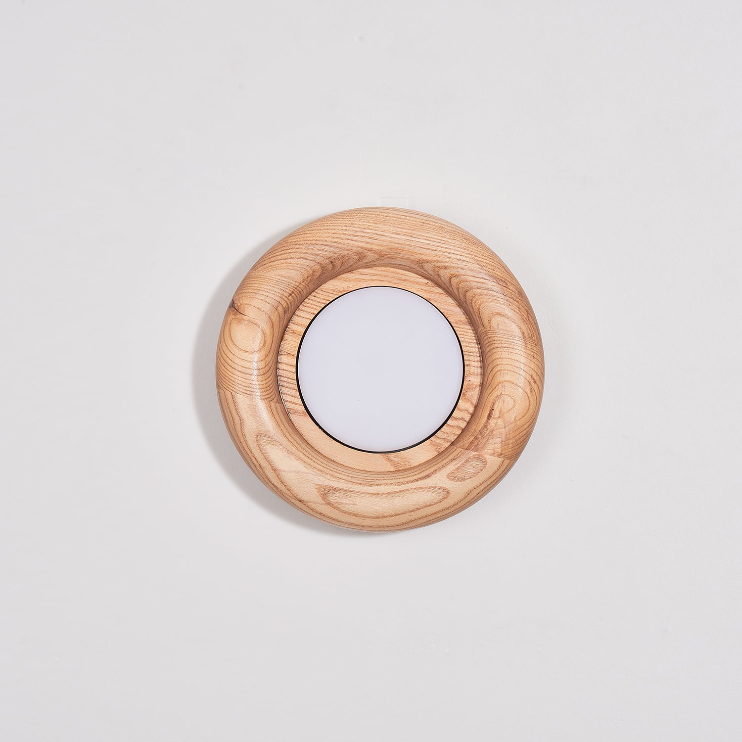 Walnut Round Lamp | Wall Mounted Light