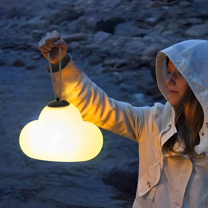 Cloud-Inspired LED Hanging Light