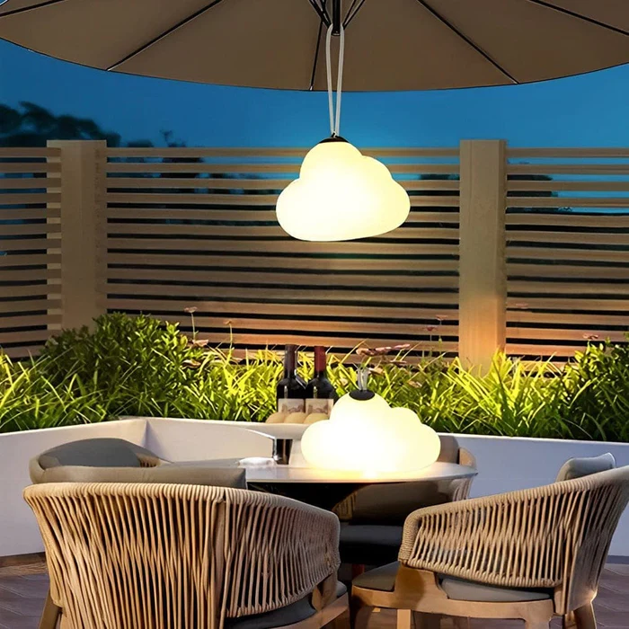 Cloud-Inspired LED Hanging Light