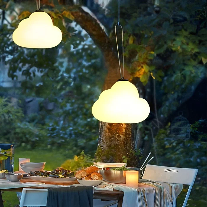 Cloud-Inspired LED Hanging Light