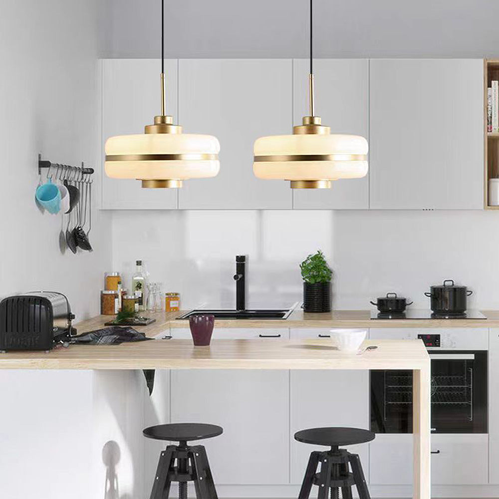 Elegant Nordic Glass Pendant Light