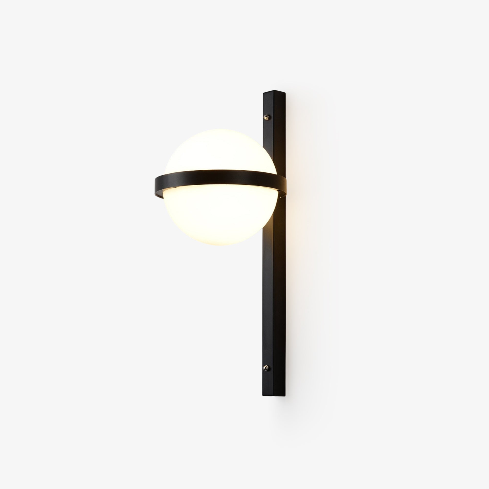 Sleek Globe-Style Outdoor Wall Light