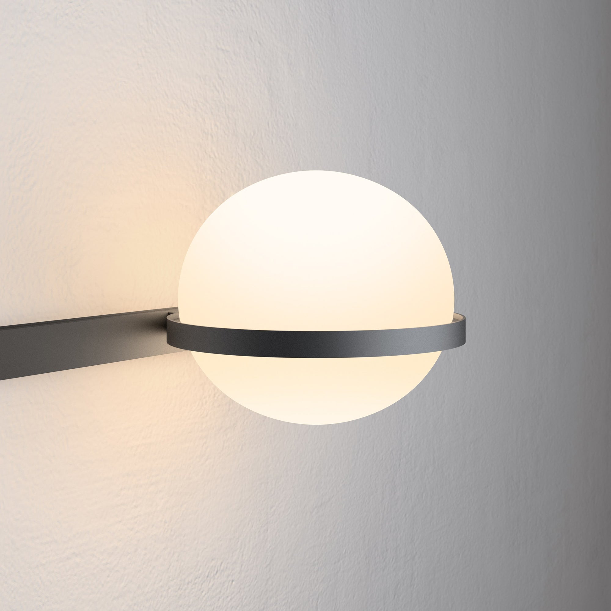 Sleek Globe-Style Outdoor Wall Light