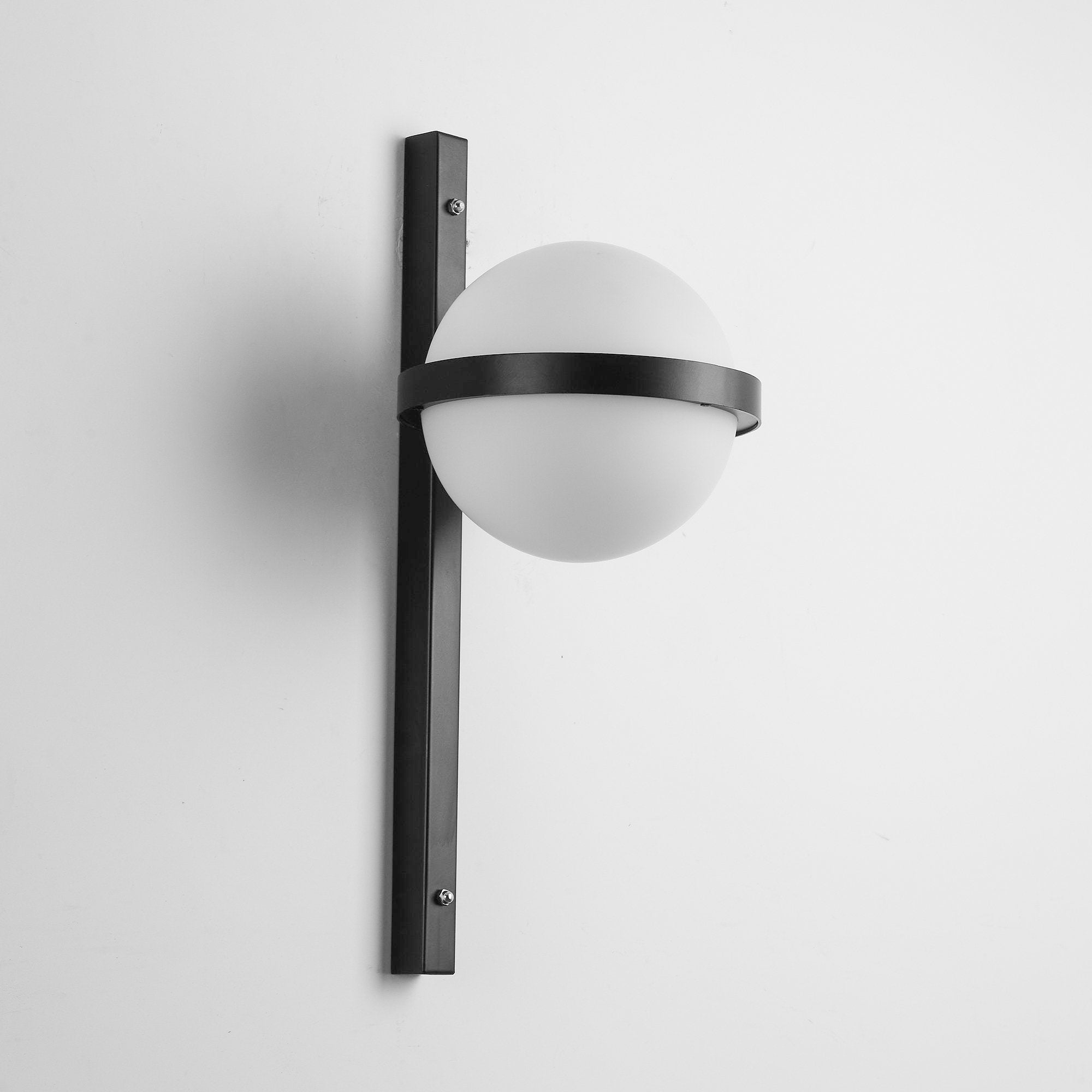 Sleek Globe-Style Outdoor Wall Light