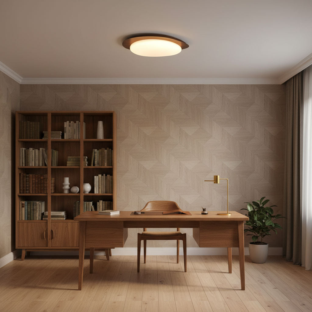 Pebble Shape Ceiling Lamp - Minimalist LED Light Fixture