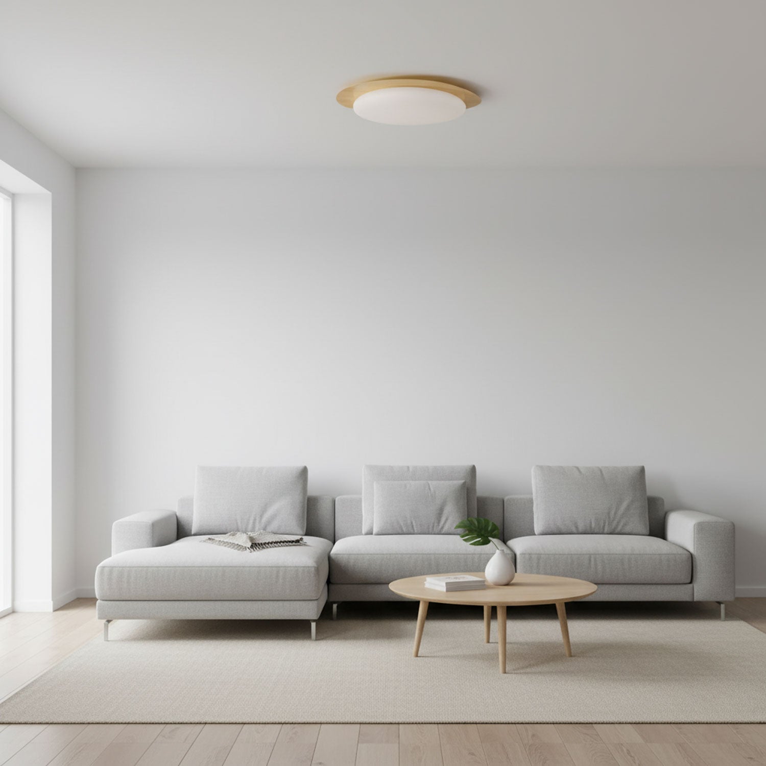 Pebble Shape Ceiling Lamp - Minimalist LED Light Fixture