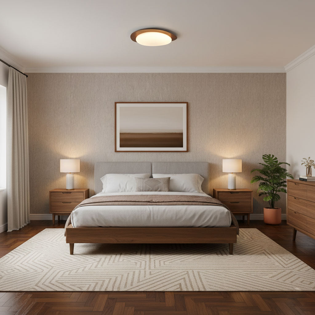 Pebble Shape Ceiling Lamp - Minimalist LED Light Fixture