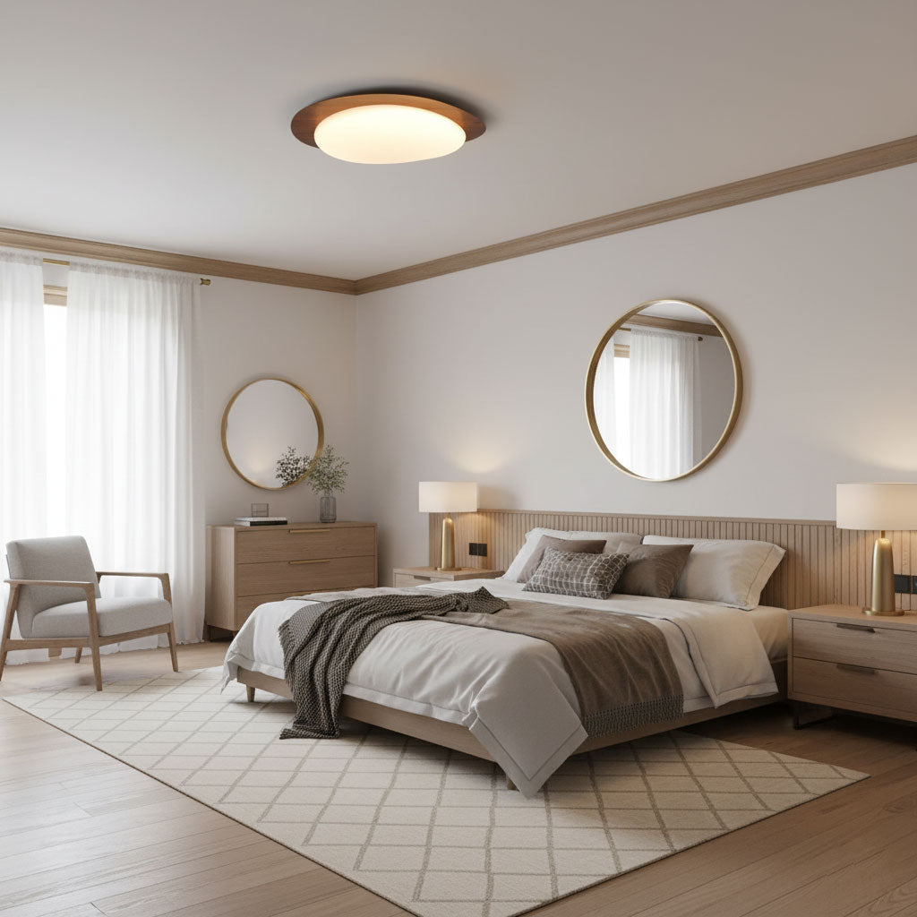 Pebble Shape Ceiling Lamp - Minimalist LED Light Fixture