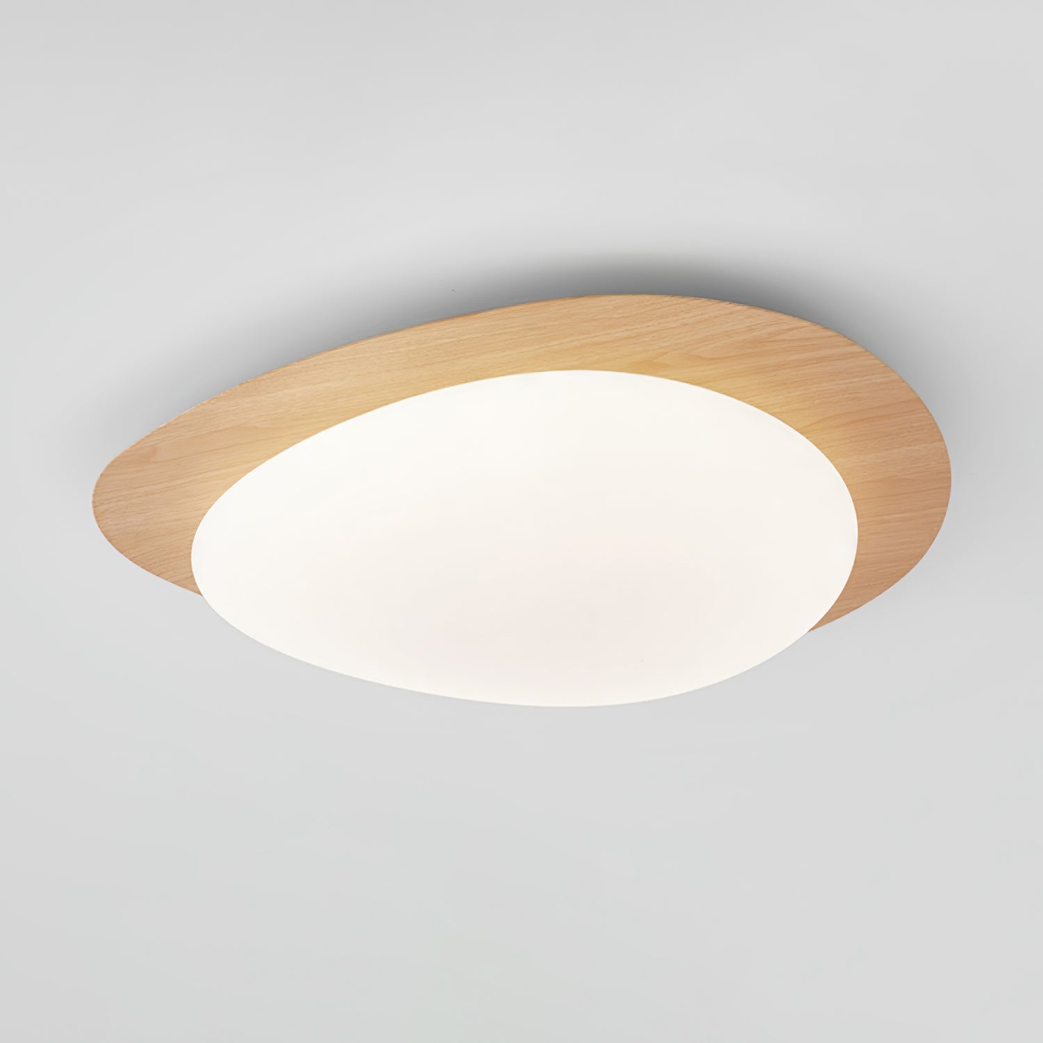 Pebble Shape Ceiling Lamp - Minimalist LED Light Fixture