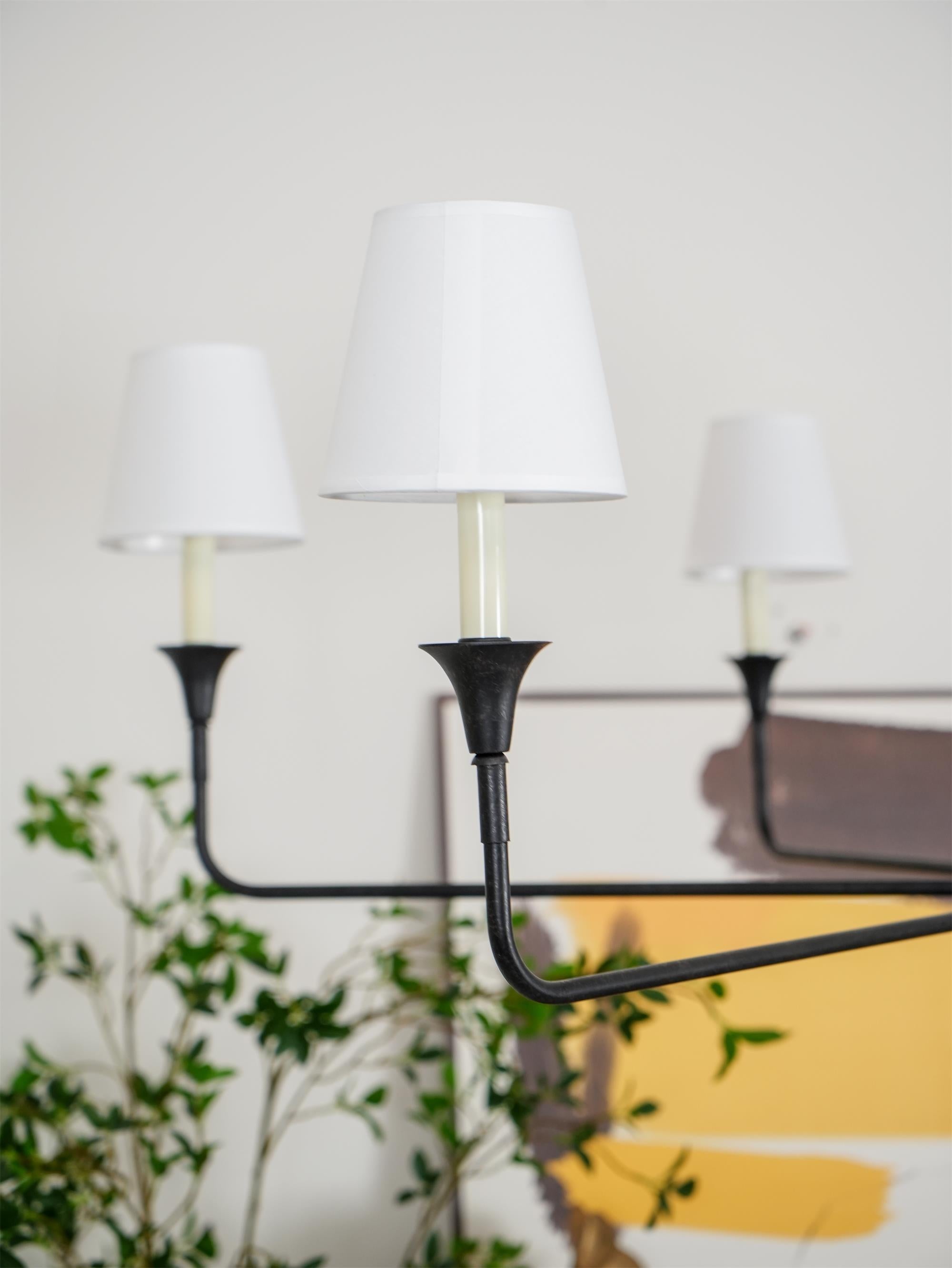 Classic Fabric Shade Chandelier – Timeless Pendant Light