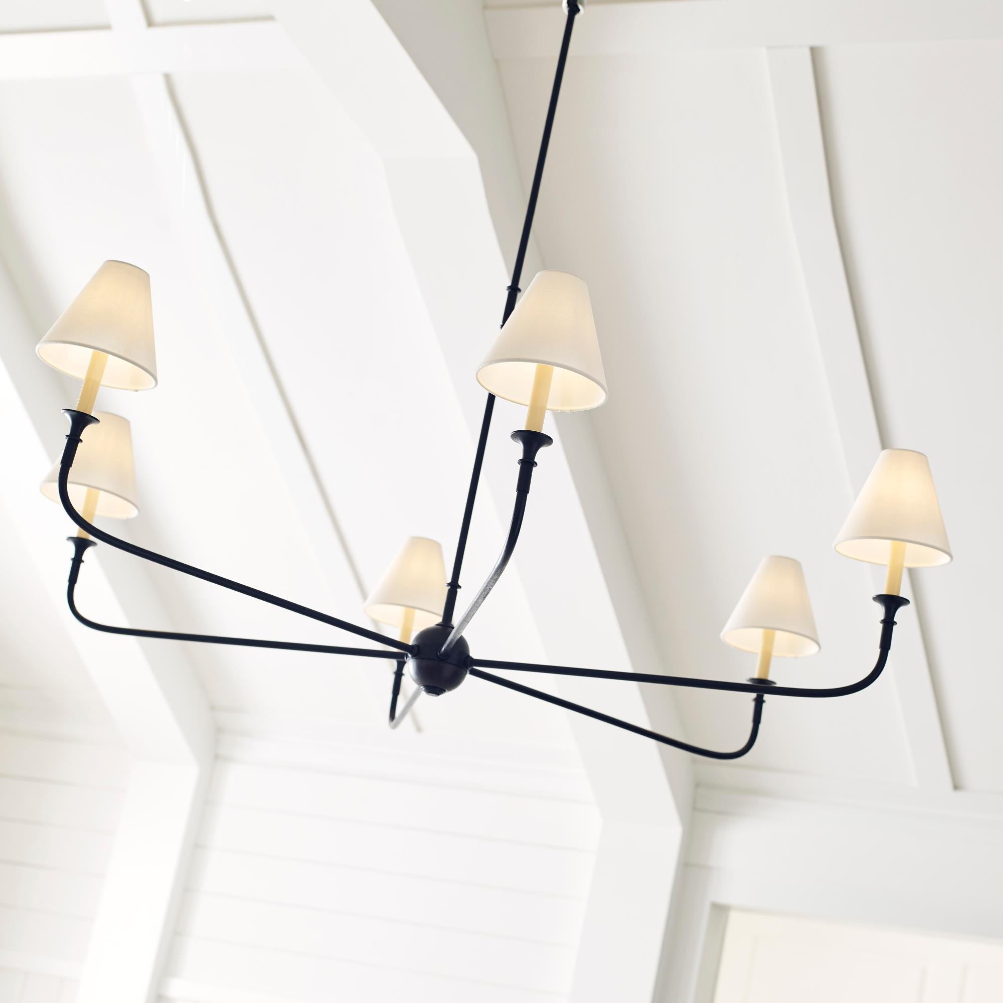 Classic Fabric Shade Chandelier – Timeless Pendant Light