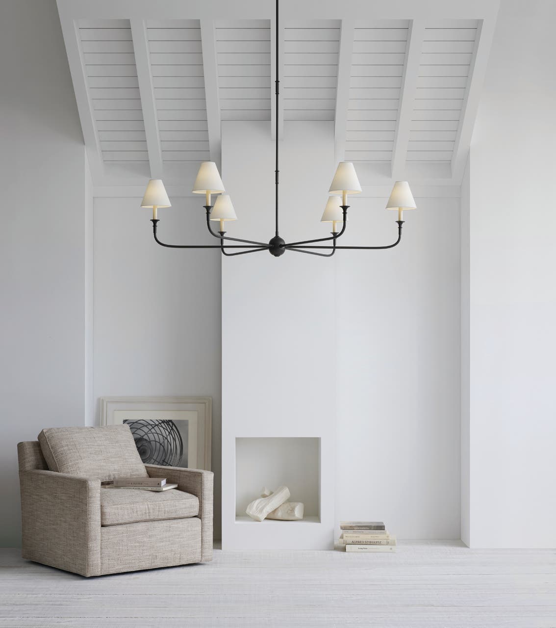 Classic Fabric Shade Chandelier – Timeless Pendant Light