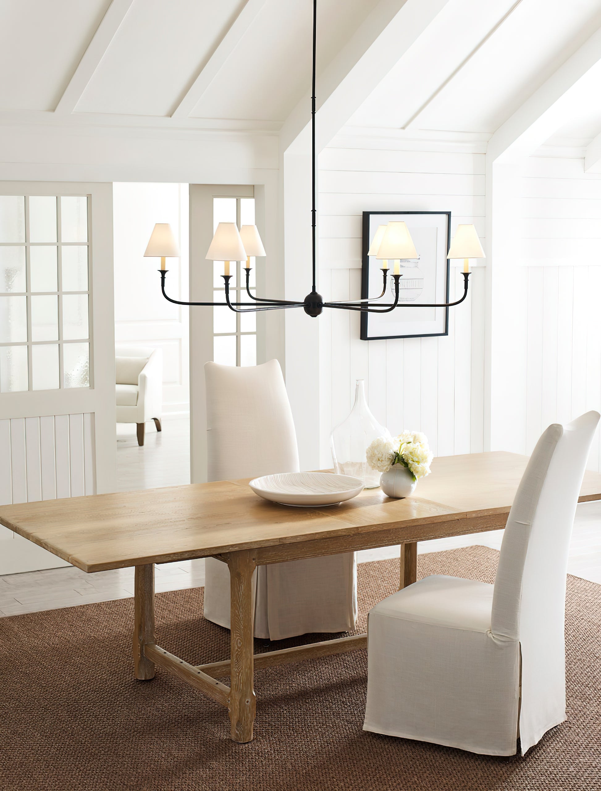 Classic Fabric Shade Chandelier – Timeless Pendant Light