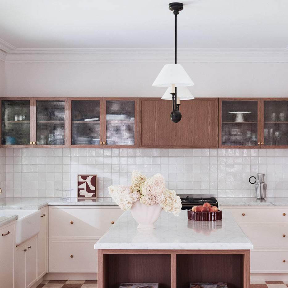 2-Light Linear Chandelier – Modern Ceiling Light