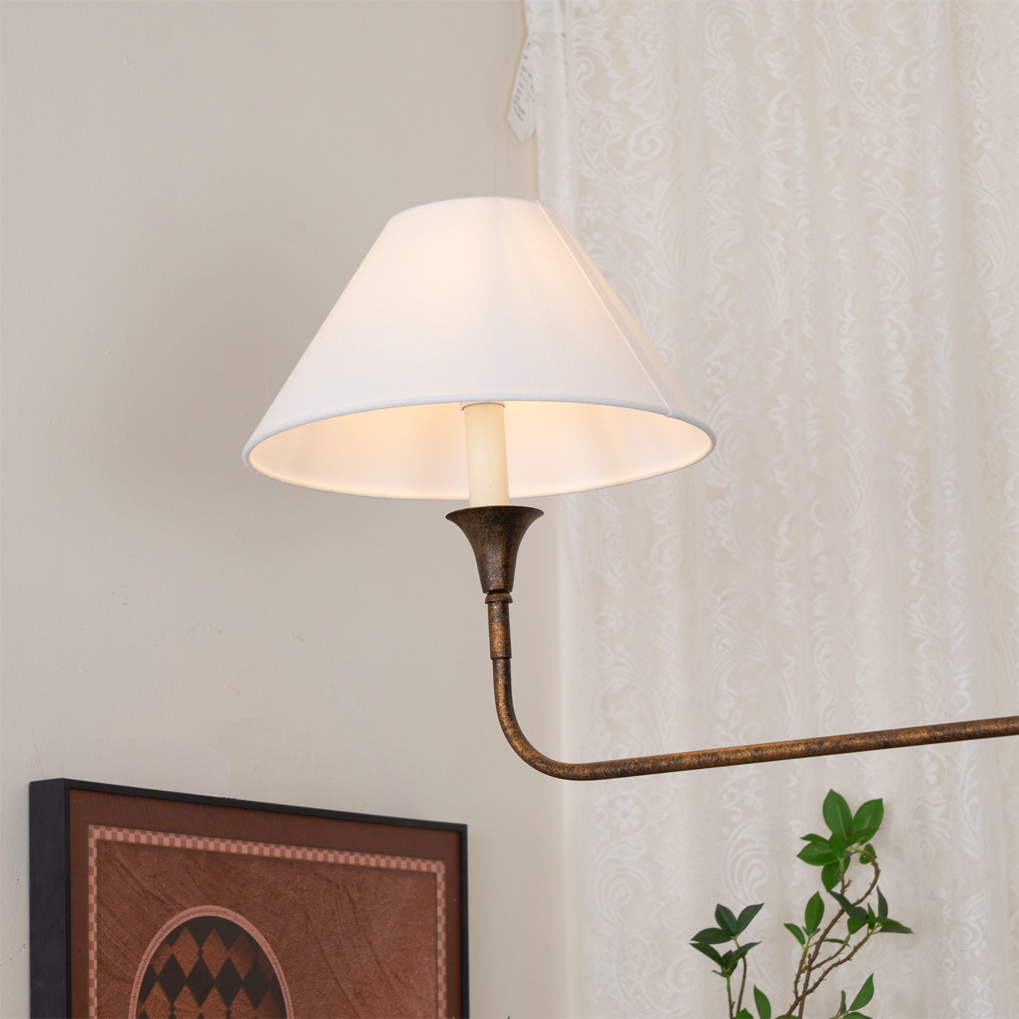 2-Light Linear Chandelier – Modern Ceiling Light