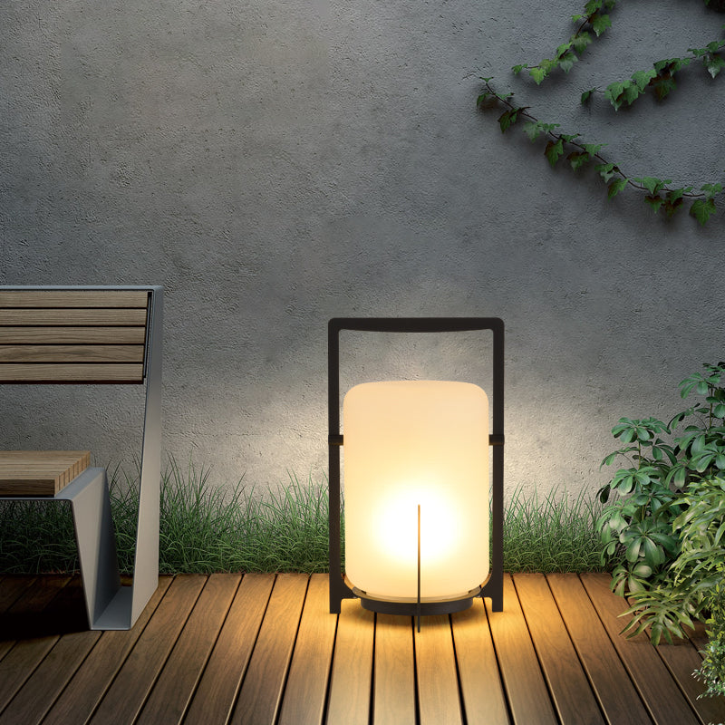 Compact Solar Patio Lamp - Outdoor Lighting