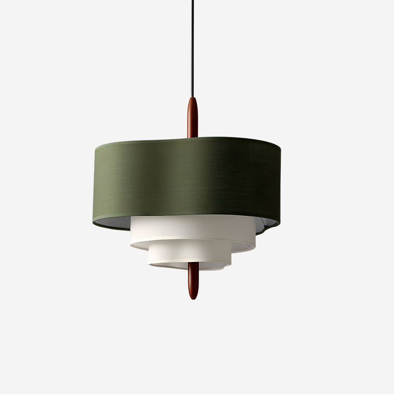 Contemporary Fabric Shade Pendant Lamp – Dimmable Lighting