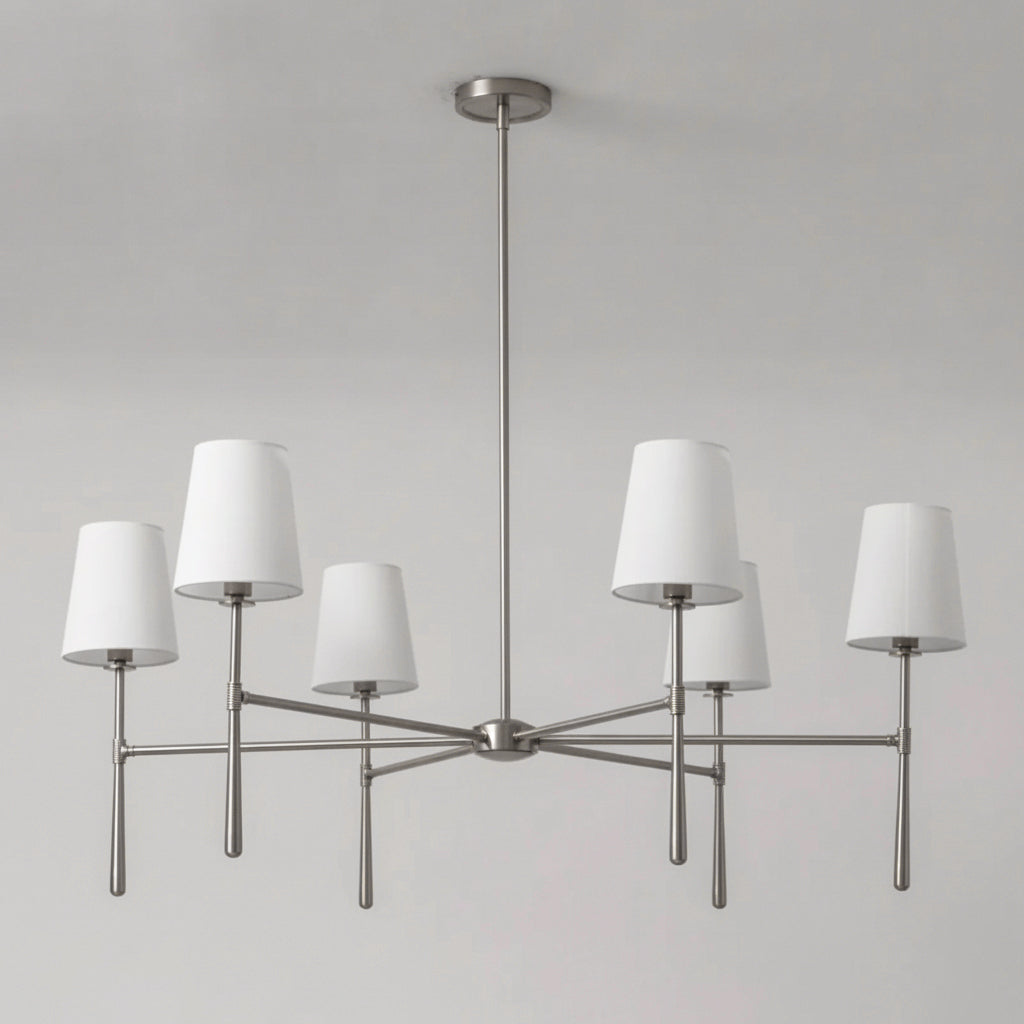 Contemporary Round Chandelier – Stylish Ceiling Light