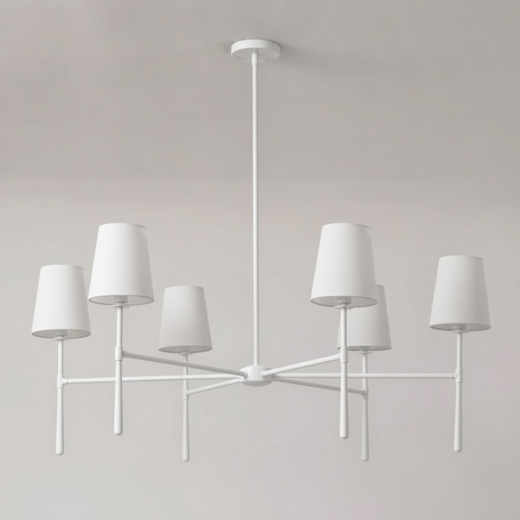 Contemporary Round Chandelier – Stylish Ceiling Light