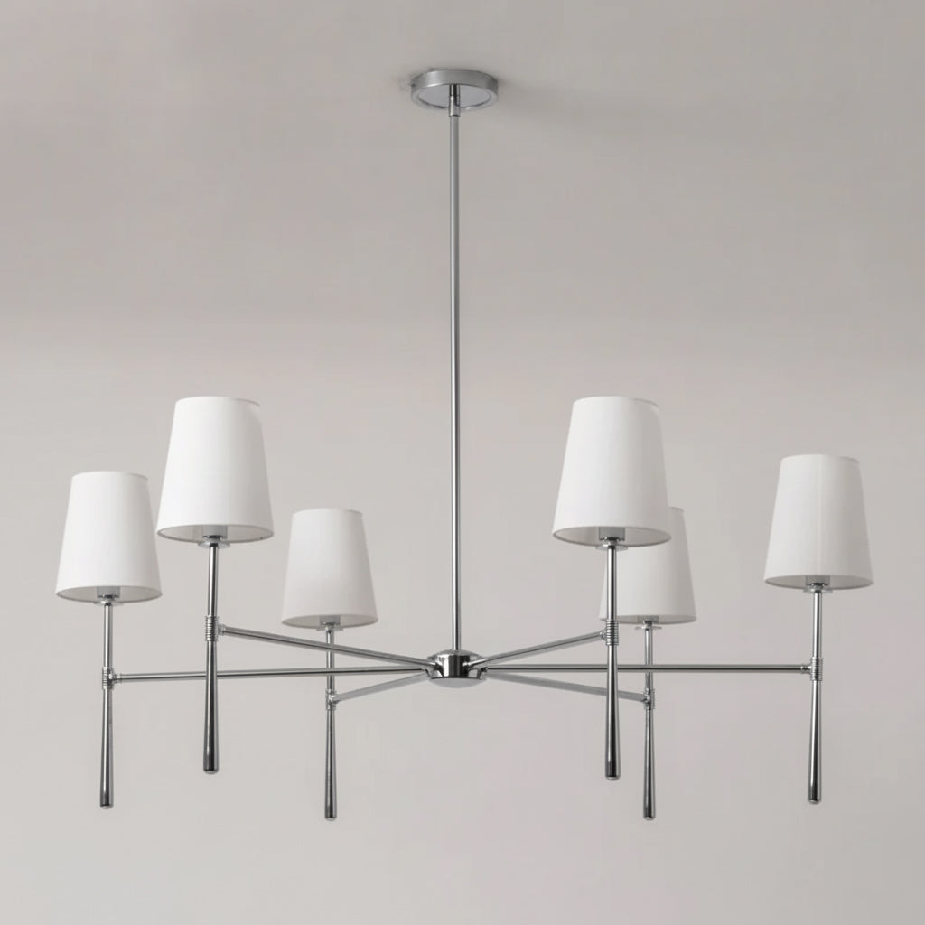 Contemporary Round Chandelier – Stylish Ceiling Light