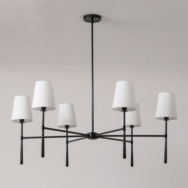 Contemporary Round Chandelier – Stylish Ceiling Light