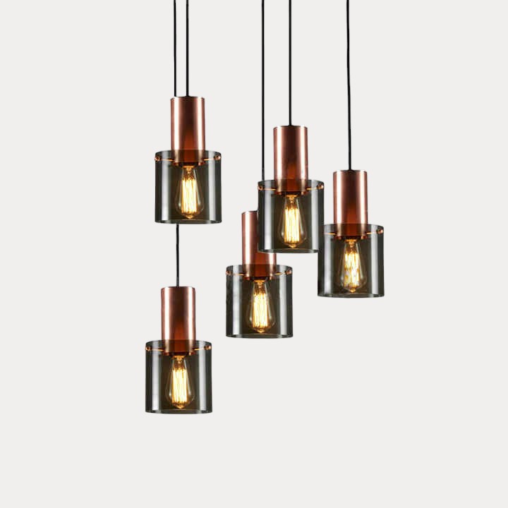 Durable Cozy Glass Pendant Light