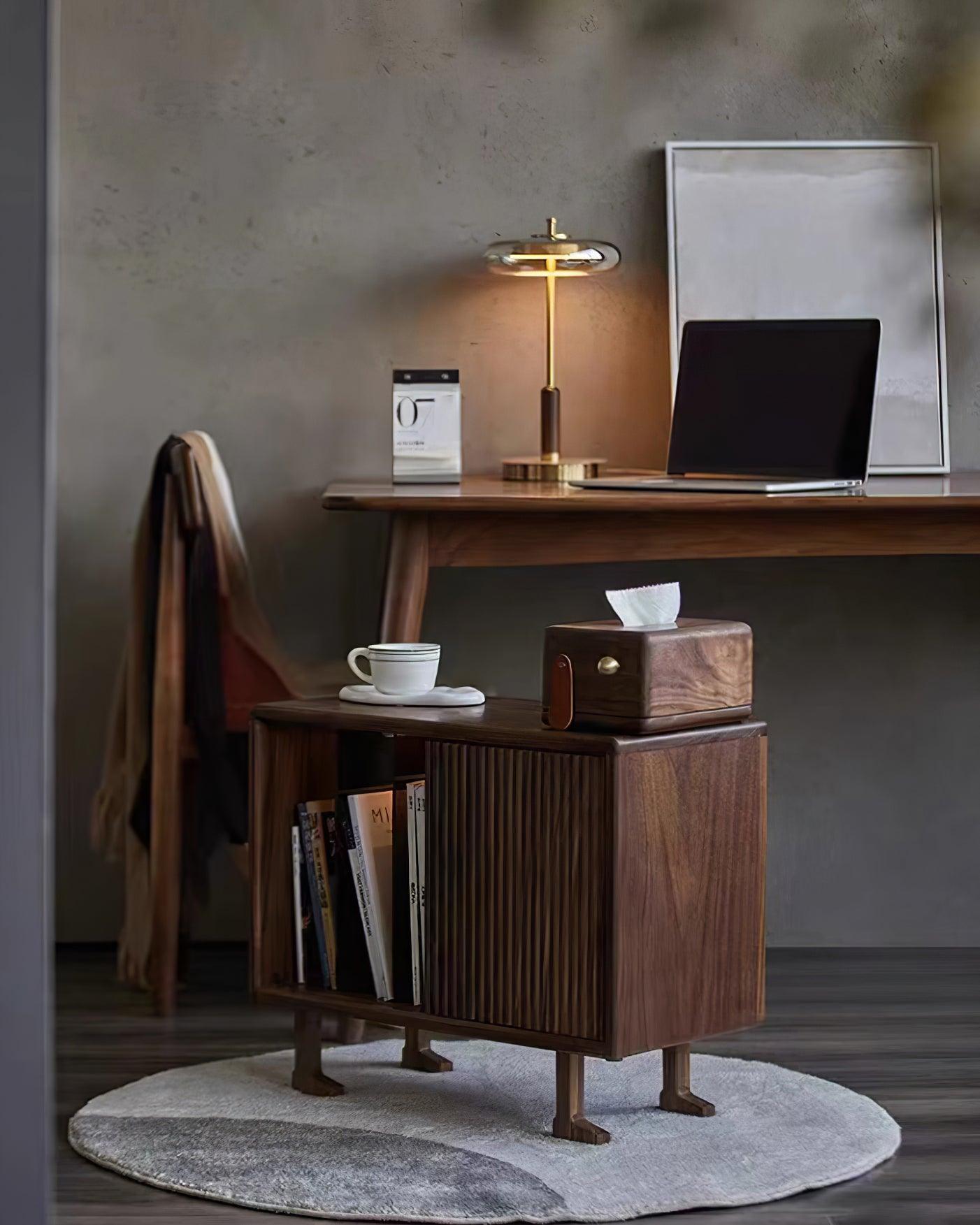 Modern Slim-Glass Table Lamp