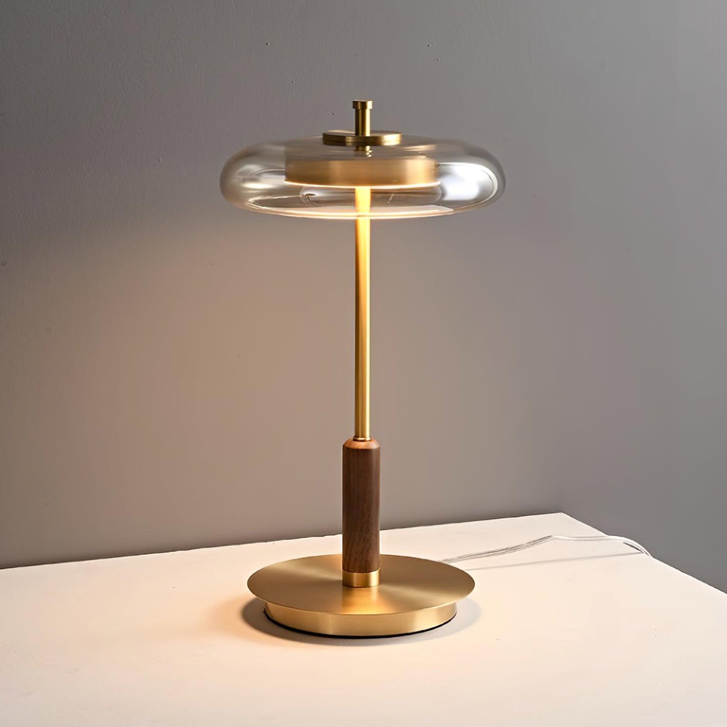 Modern Slim-Glass Table Lamp