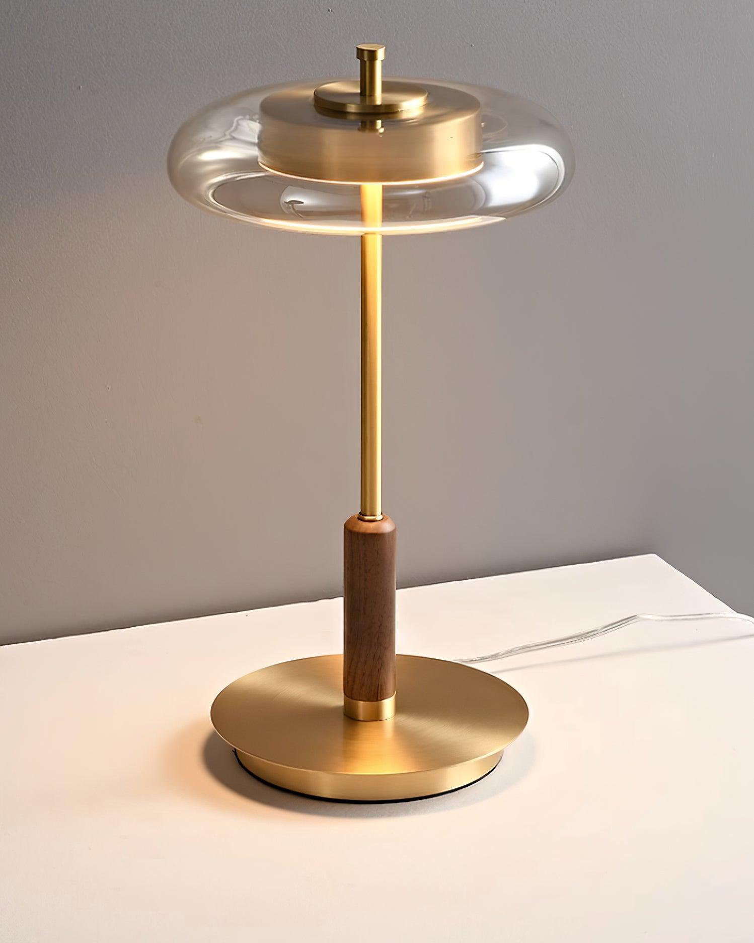 Modern Slim-Glass Table Lamp