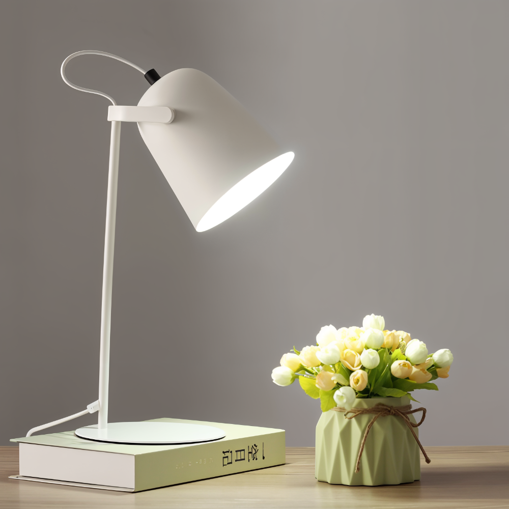 Sleek Rotating Desk Light | Soft Reading Table Lamp