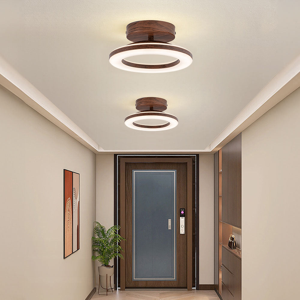 Slim Disc LED Ceiling Light | Contemporary Hallway Lighting