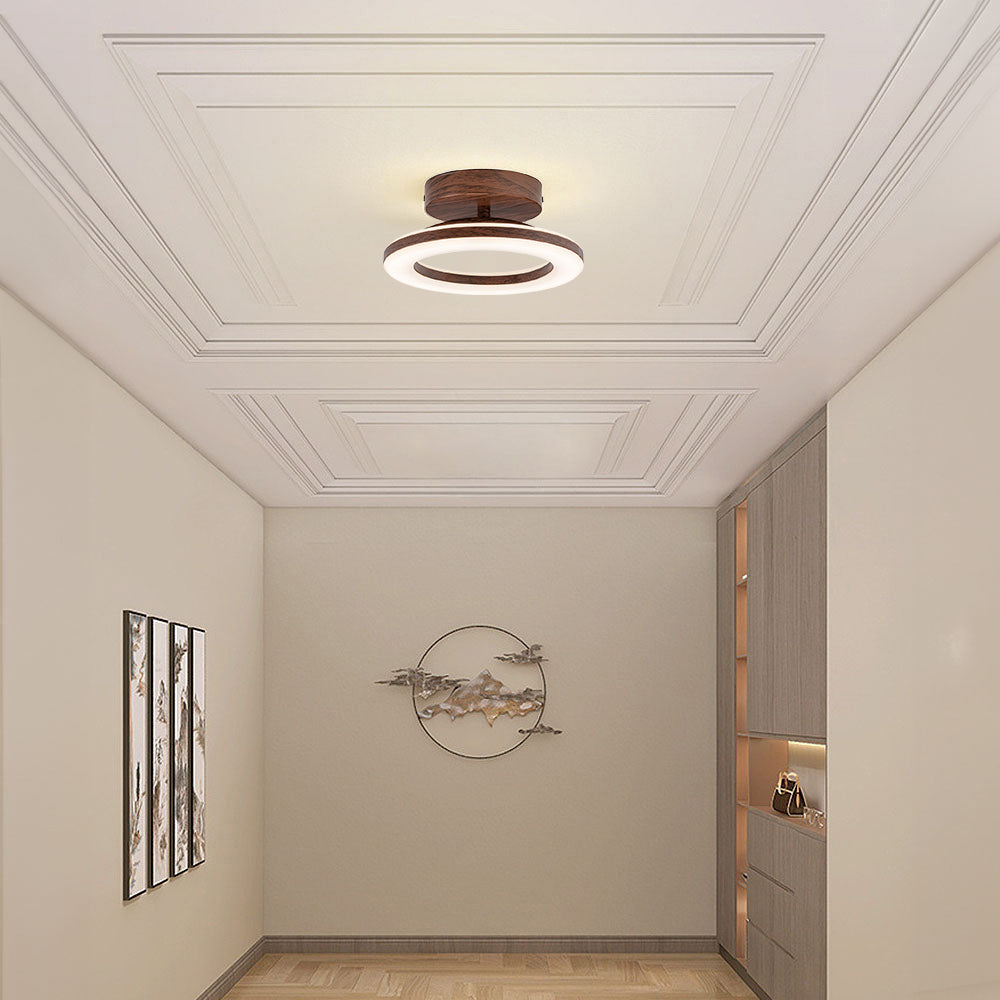 Slim Disc LED Ceiling Light | Contemporary Hallway Lighting