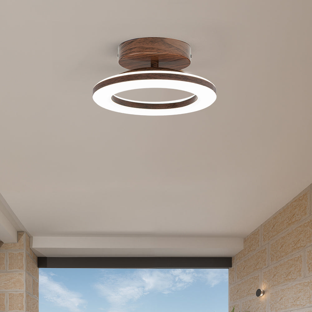 Slim Disc LED Ceiling Light | Contemporary Hallway Lighting