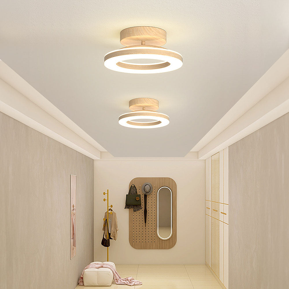 Slim Disc LED Ceiling Light | Contemporary Hallway Lighting