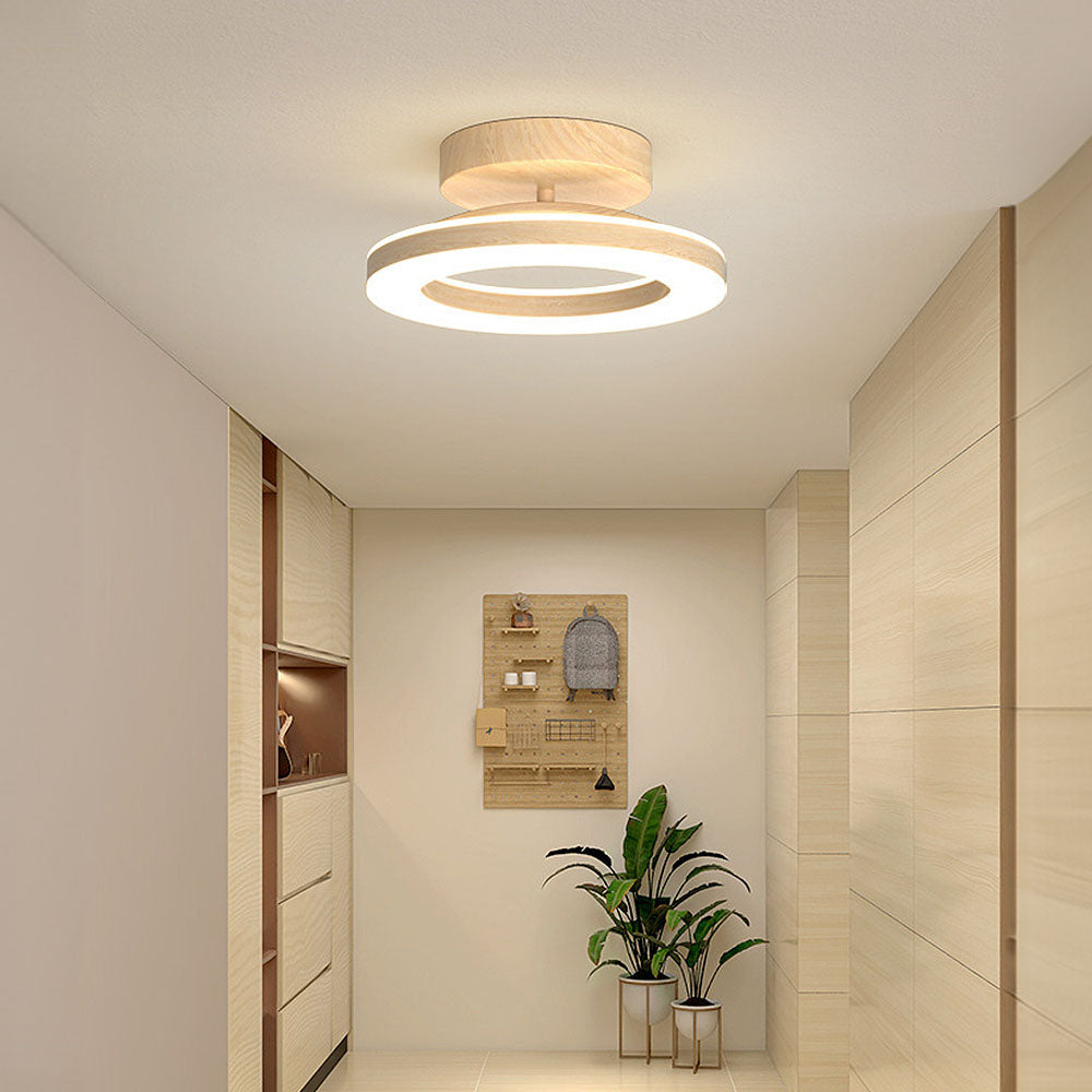 Slim Disc LED Ceiling Light | Contemporary Hallway Lighting