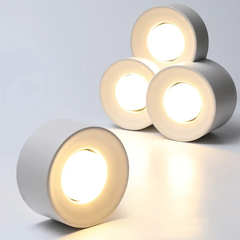 Modern LED Ceiling Lamp – Nordic Cylinder Spotlight Indoor Lighting