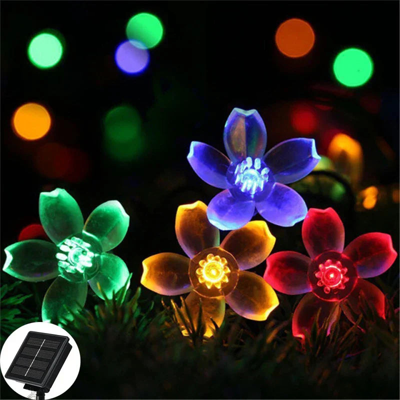 Colour-Changing Moroccan LED Christmas Lights | Multi-Color Garden Lighting