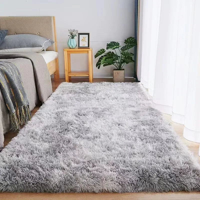 Living and Bedroom Rug - Non-Slip Backing with Thick Pile