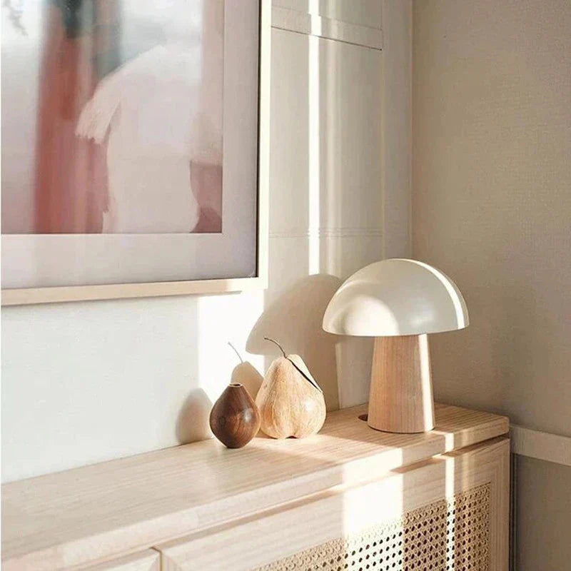Scandinavian Charm Table Lamp | Night Light