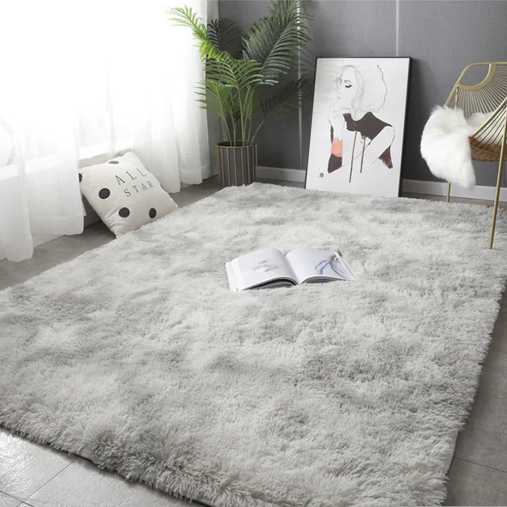 Living and Bedroom Rug - Non-Slip Backing with Thick Pile