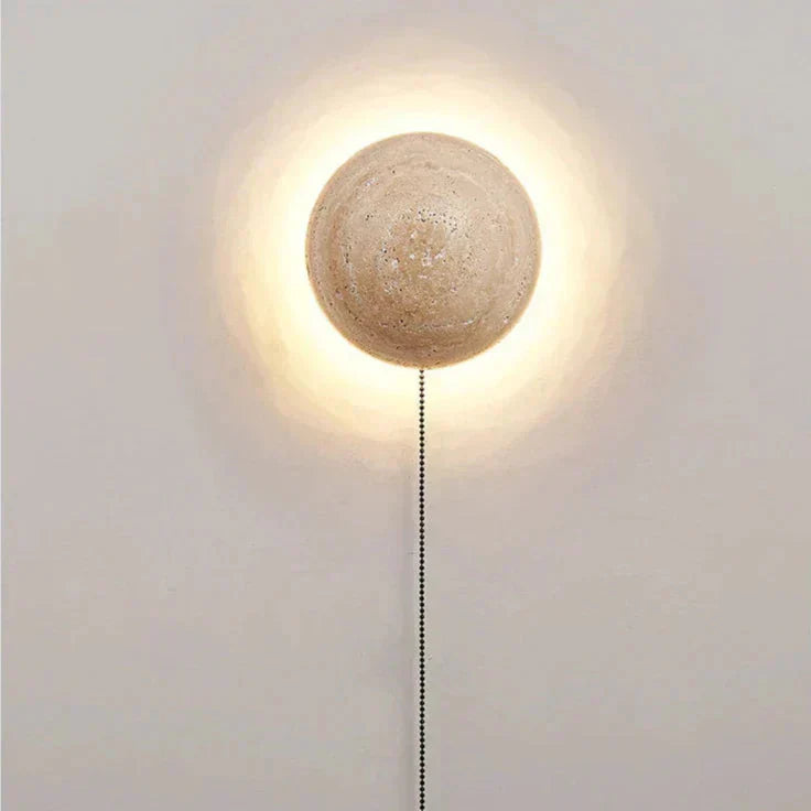 Cream-Colored Wall Lamp – Minimal Nordic Design