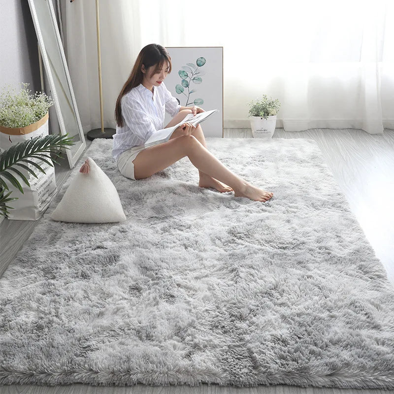 Living and Bedroom Rug - Non-Slip Backing with Thick Pile
