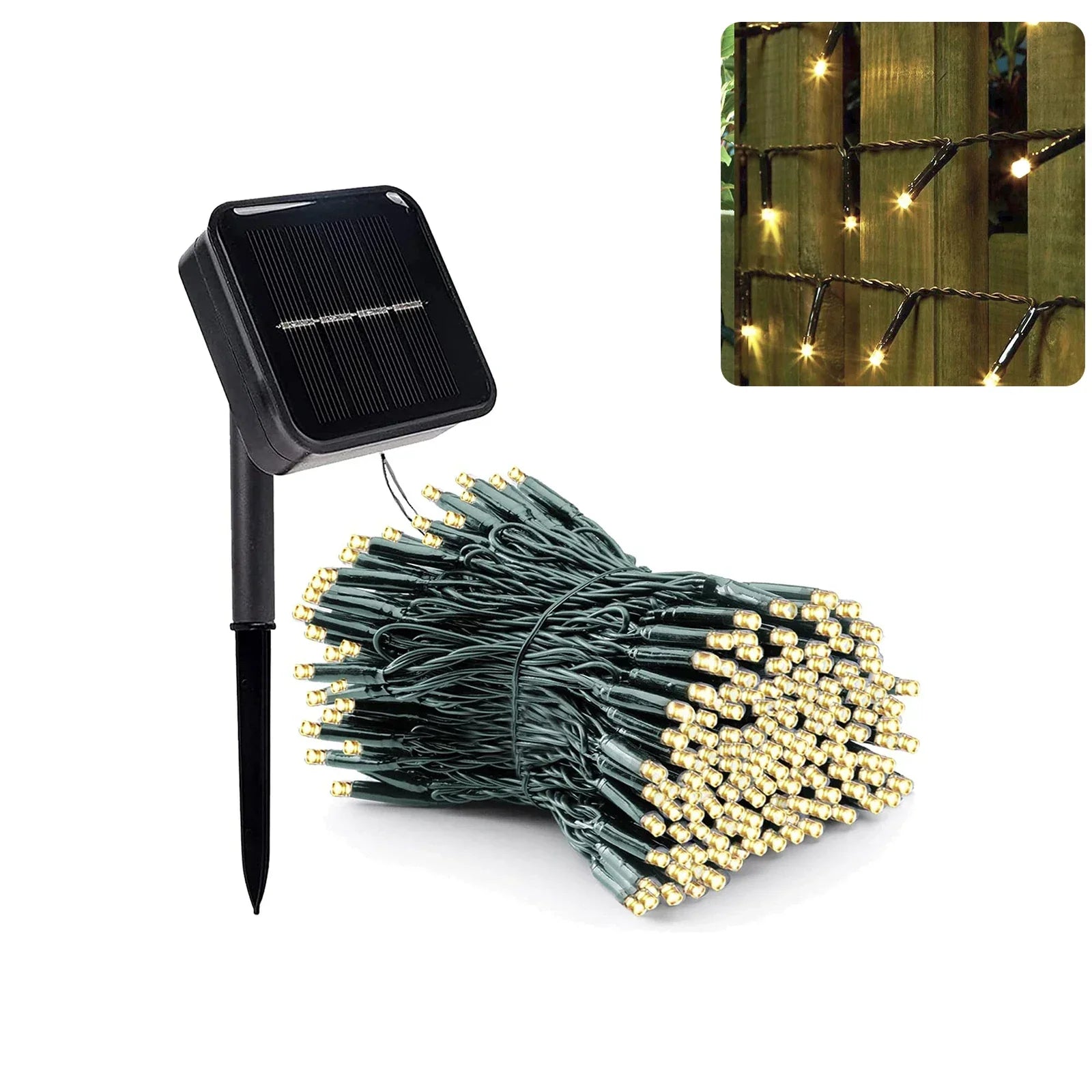 Solar LED Christmas Lights | Magical Outdoor Holiday Lighting