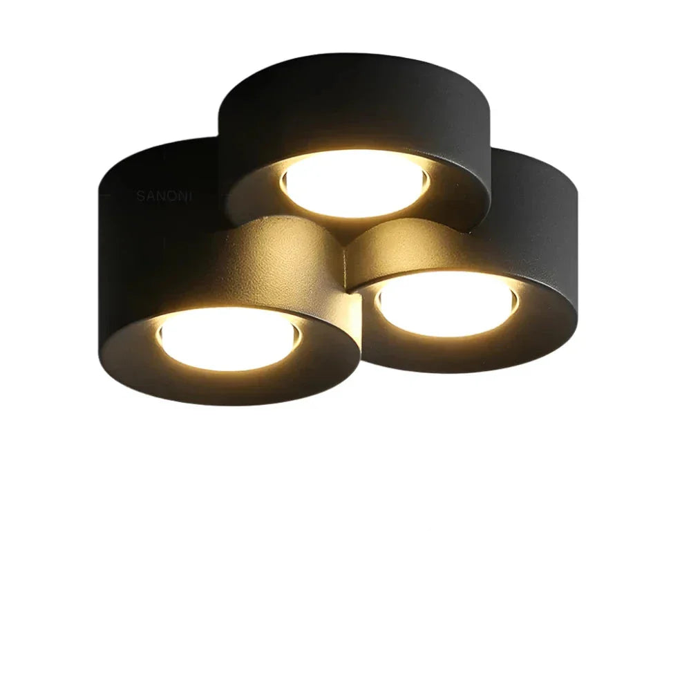 Modern LED Ceiling Lamp – Nordic Cylinder Spotlight Indoor Lighting