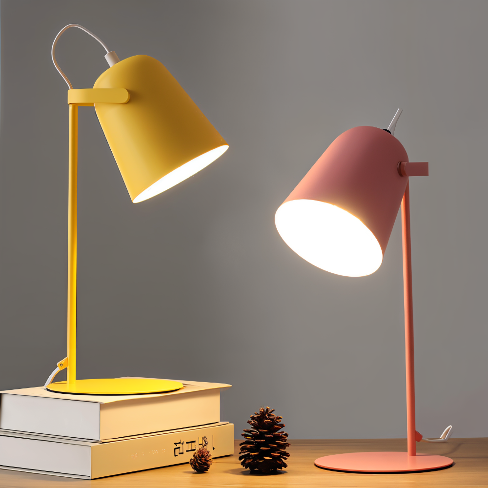 Sleek Rotating Desk Light | Soft Reading Table Lamp