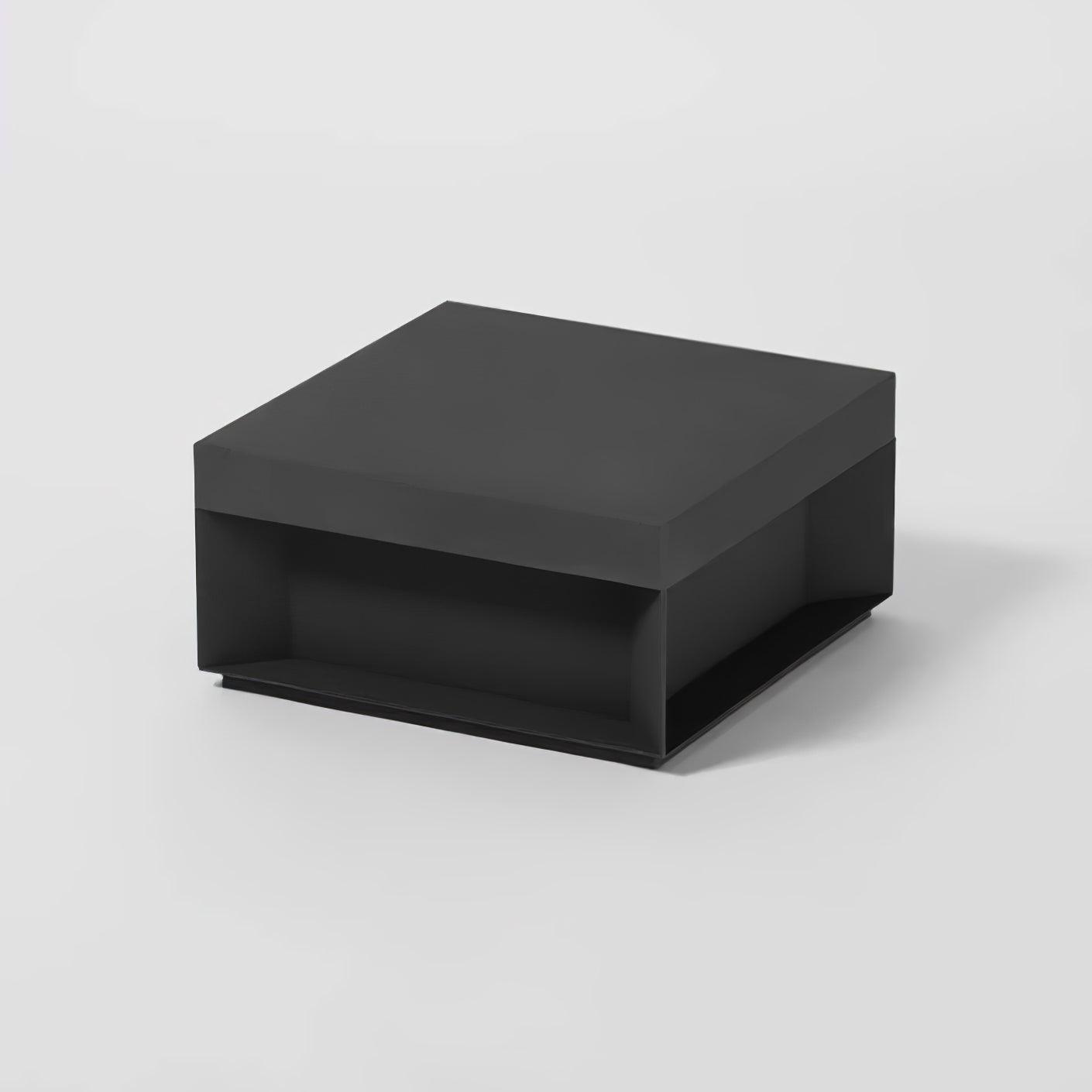 Matte Black Frame Solar Outdoor Post Light